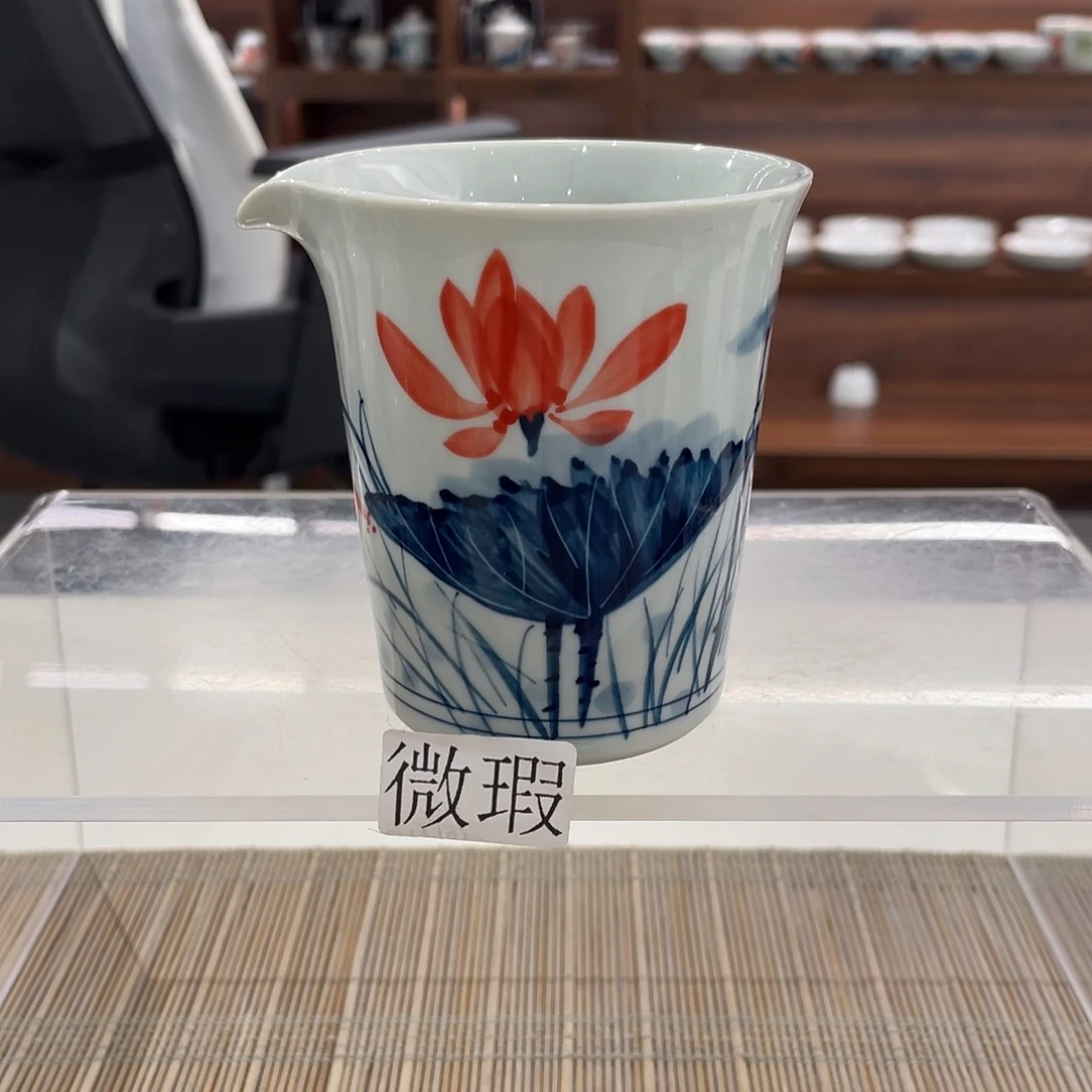 微瑕釉下彩纯手绘