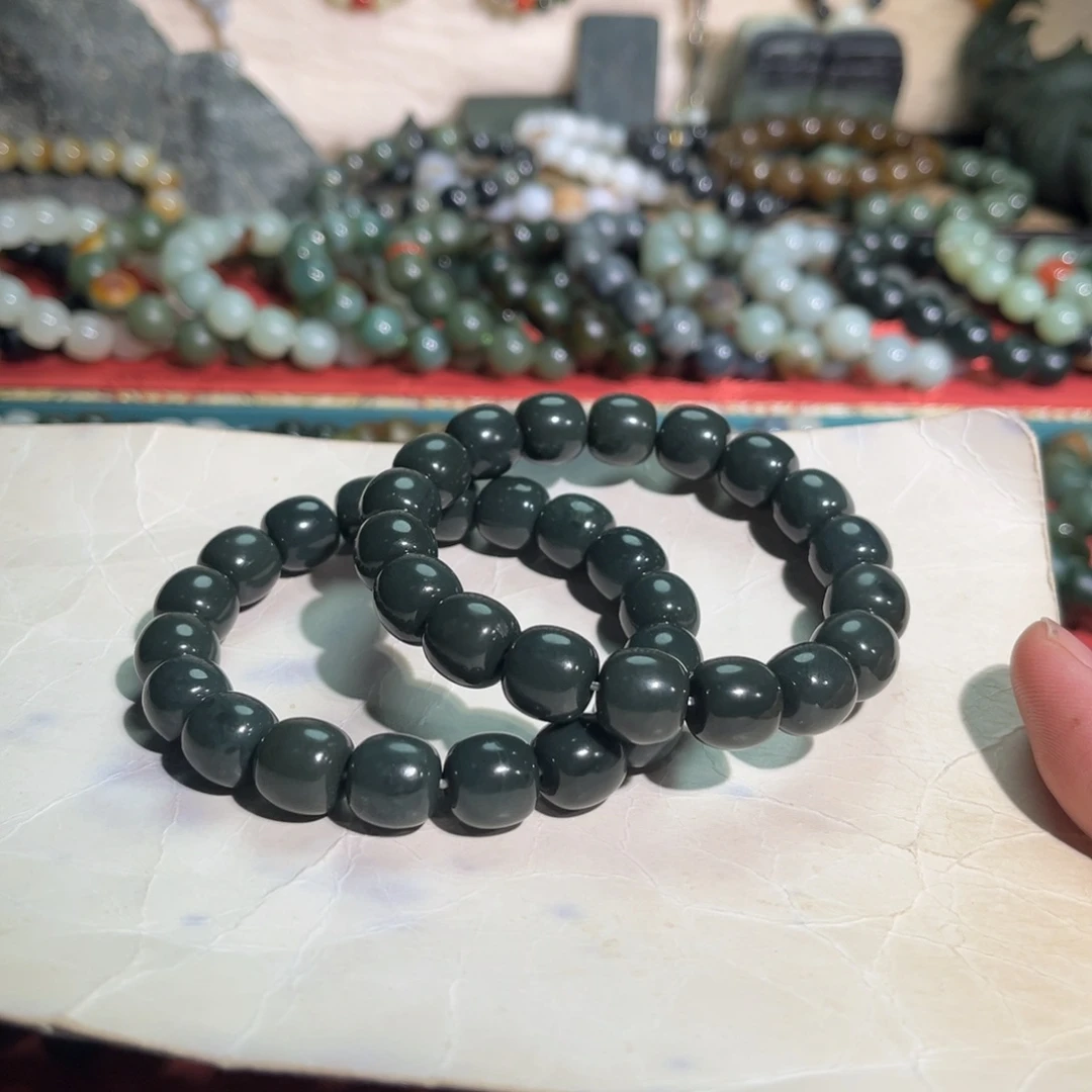 手链未镶嵌和田玉拍一发一