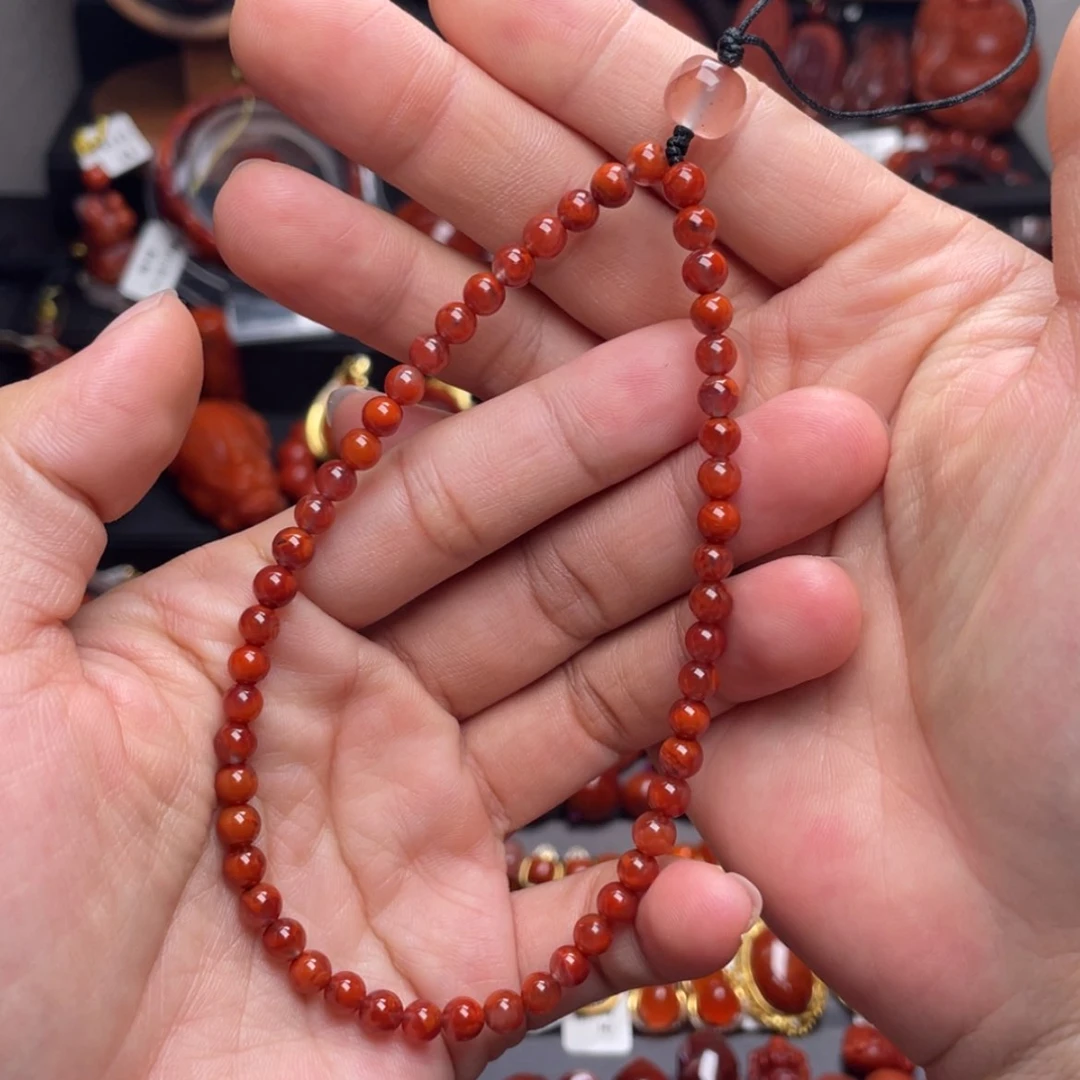 【闪购商品】未镶嵌手机挂南红玛瑙