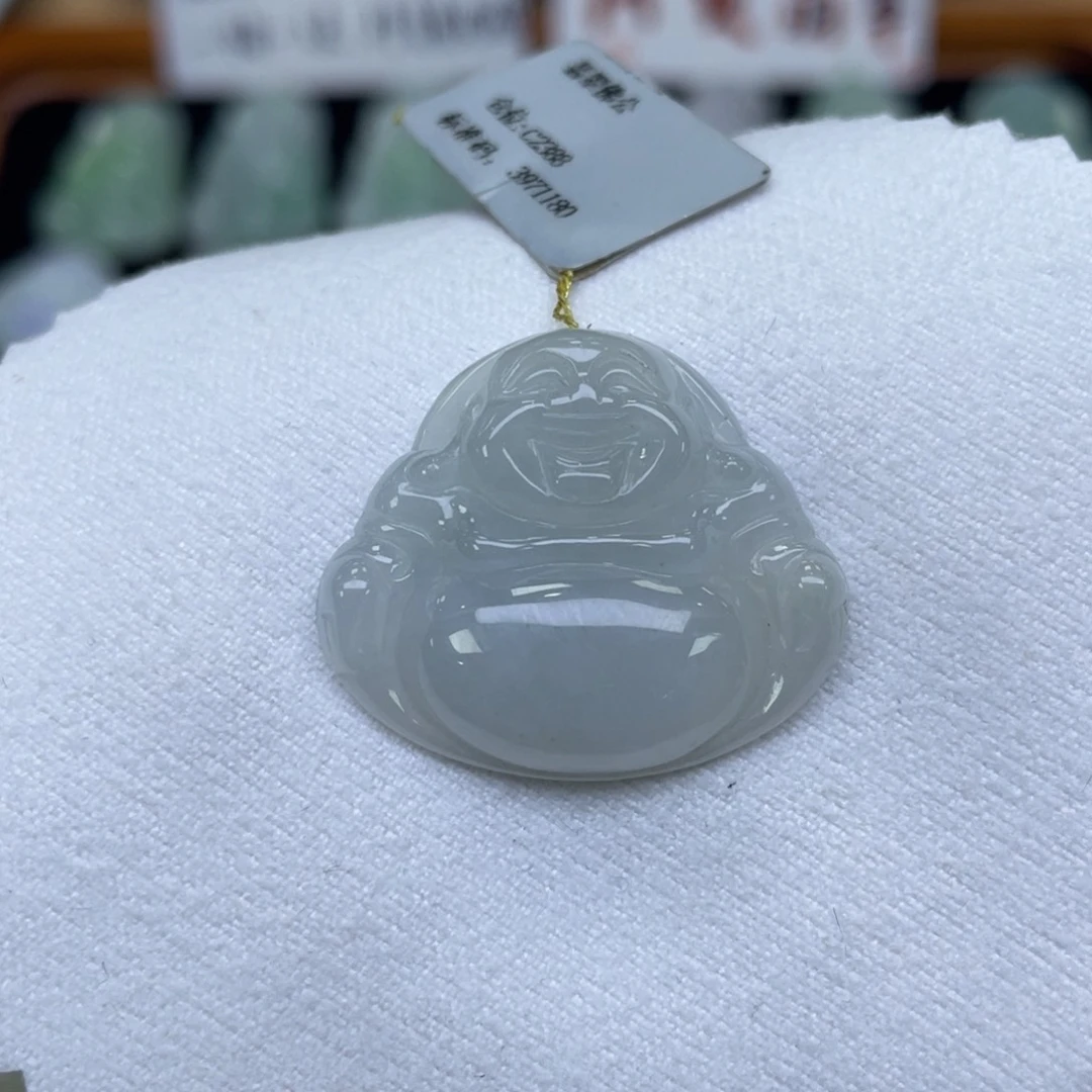 颈饰未镶嵌翡翠佛公
