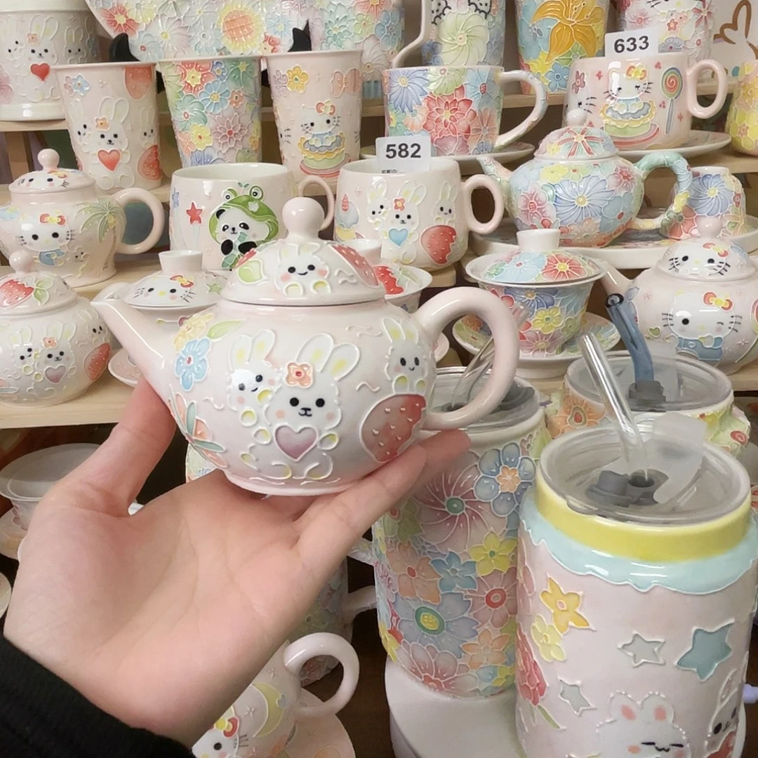 瓷片微瑕玉泥茶壶152号号号号