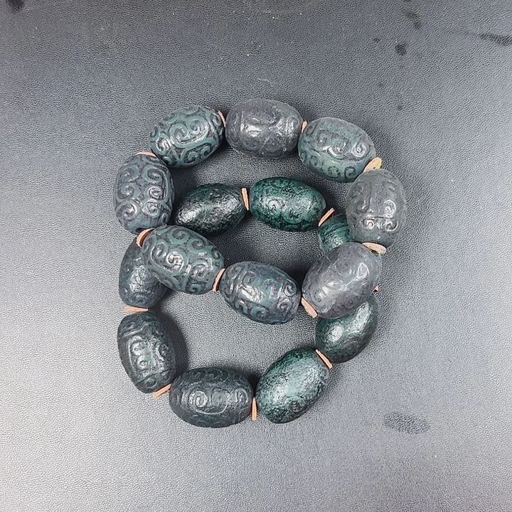 玛瑙手链未镶嵌丅368舍利玛瑙手串多样性发其一