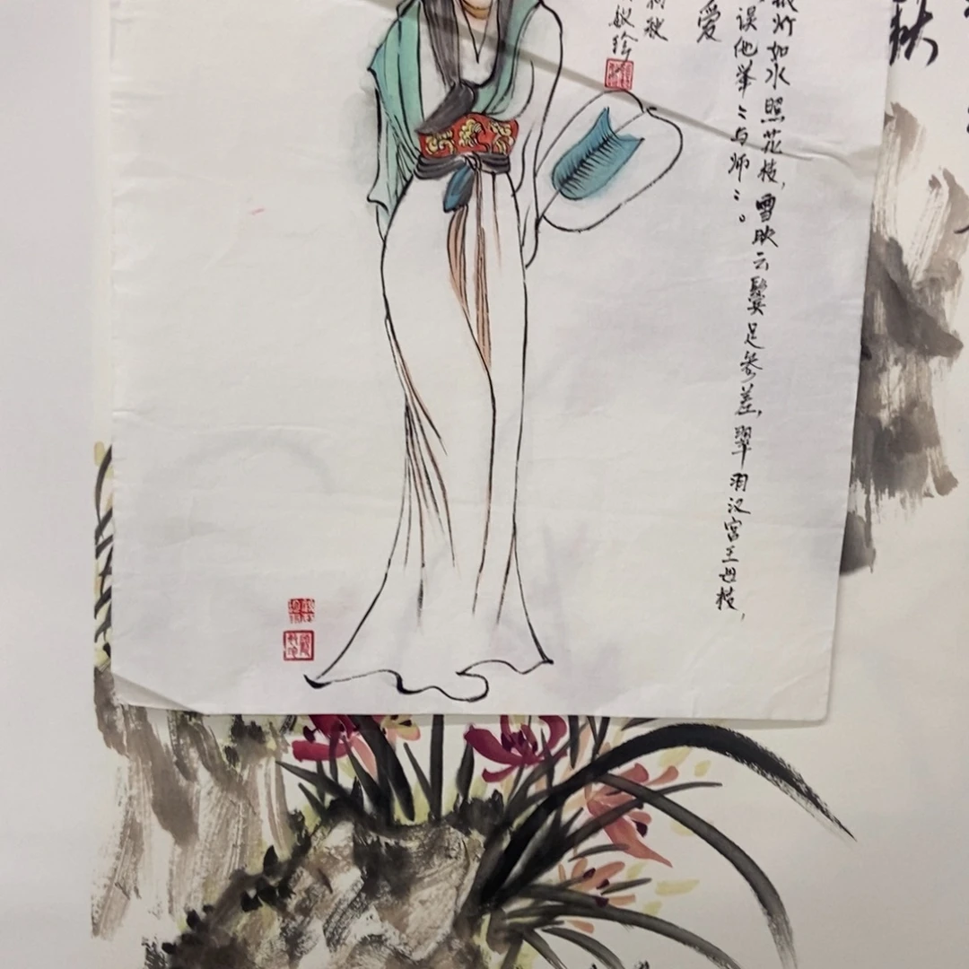 国画手寫手繪国画作品44