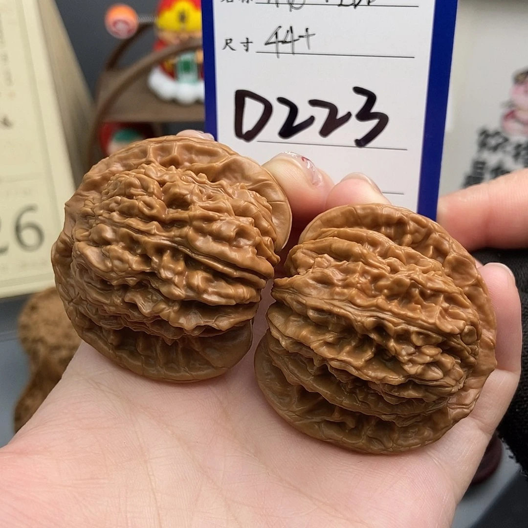 文玩核桃吊坠44四座楼 全品