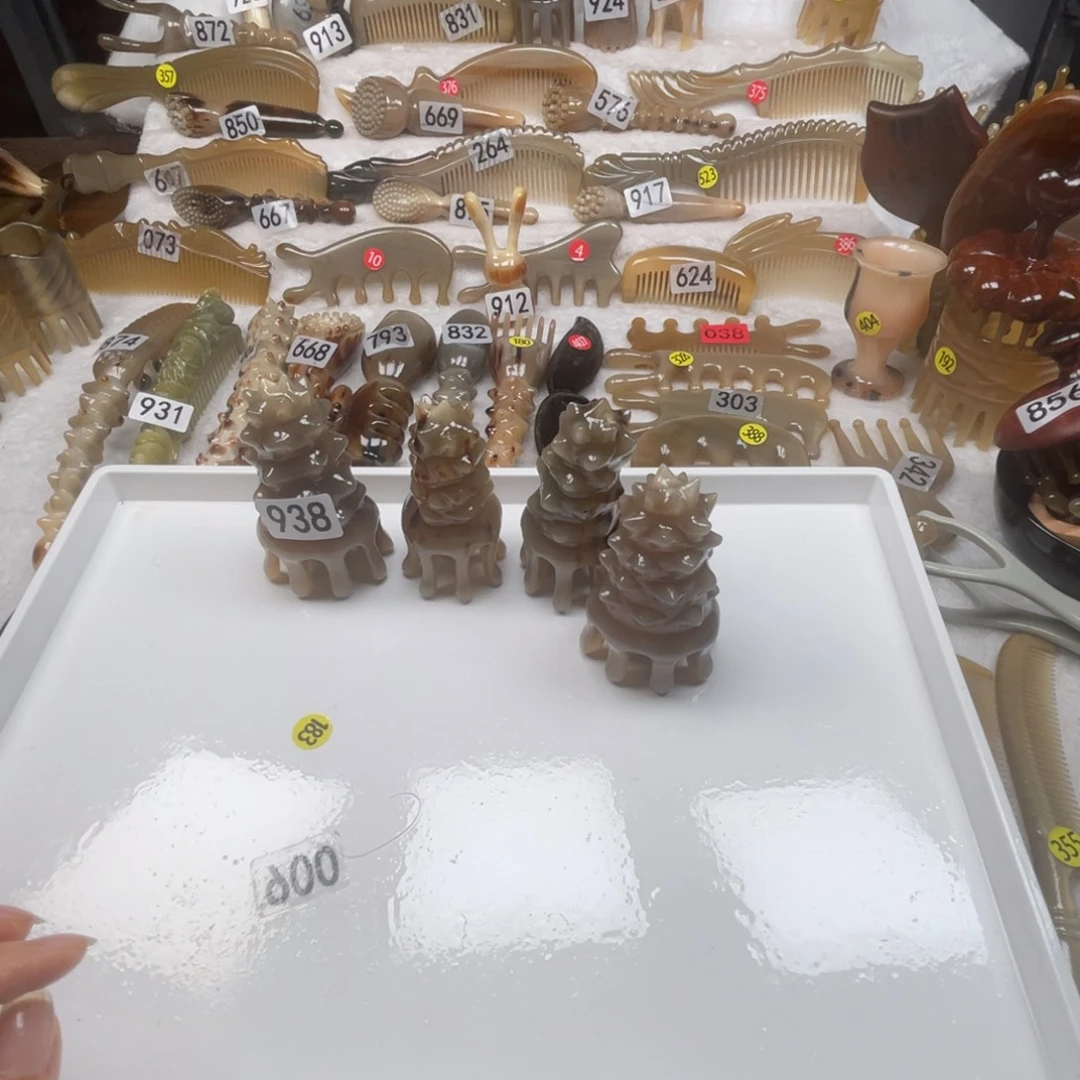 知***秋牛角梳福利款梳子