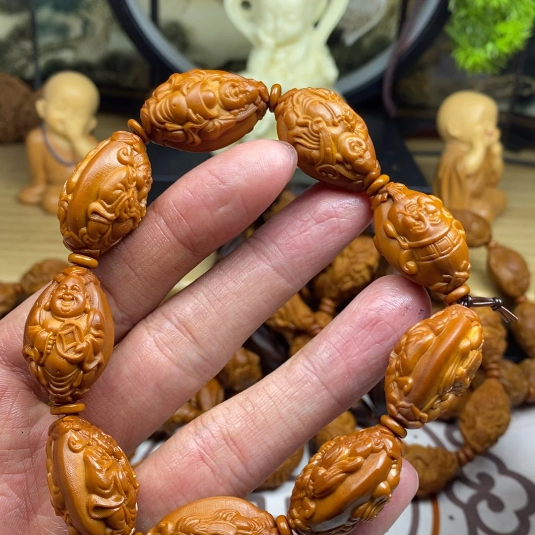 橄榄核手串/手链橄榄核雕工艺手串