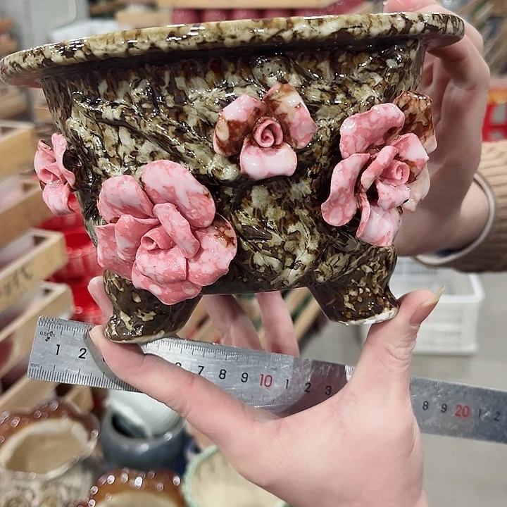 陶瓷陶瓷多肉植物花盆