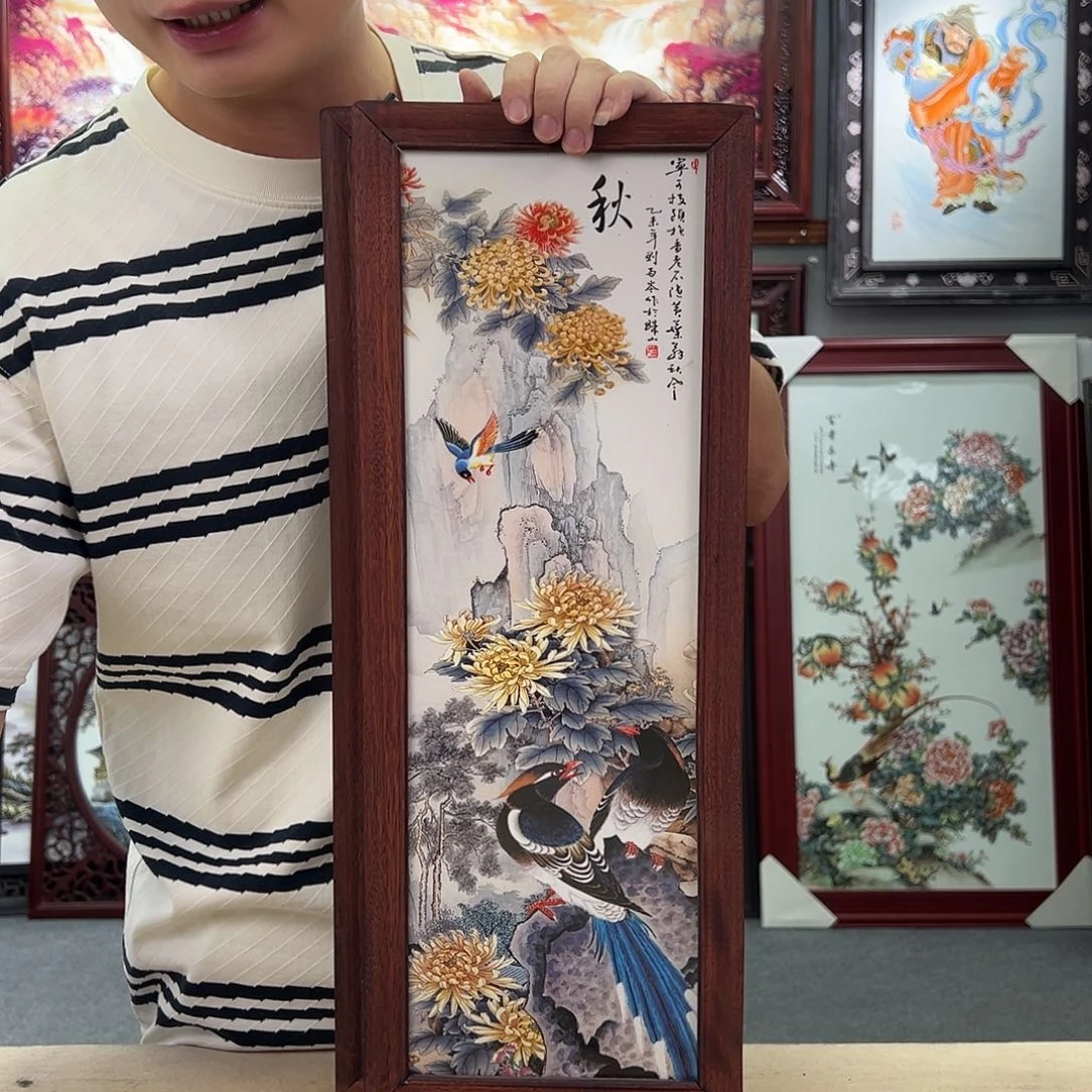 瓷片景德镇瓷板画