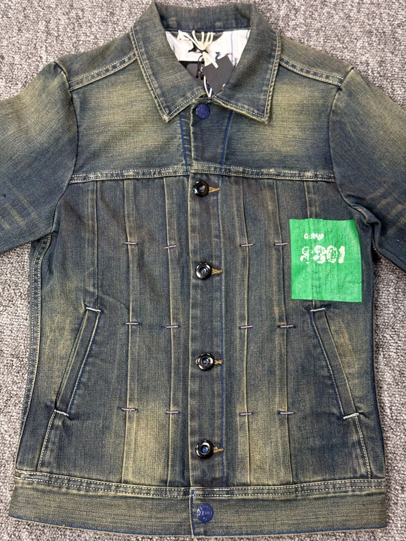 GS绿刀夹克 走秀款  3301精华 时尚牛仔休闲外套