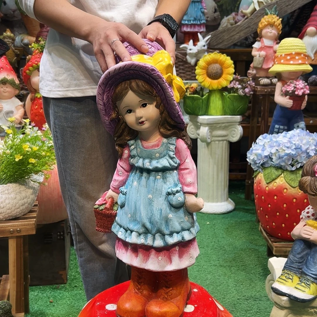 花园摆件红红火火