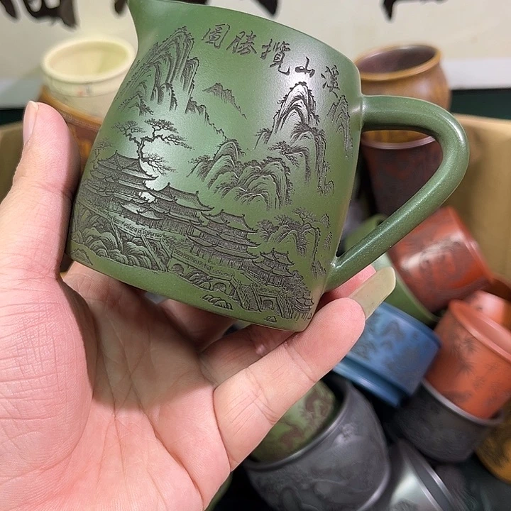 茶杯紫砂全手工紫砂主人杯