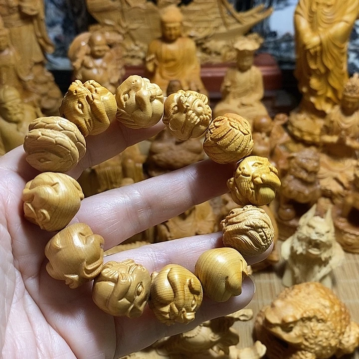柏木（崖柏）生肖串