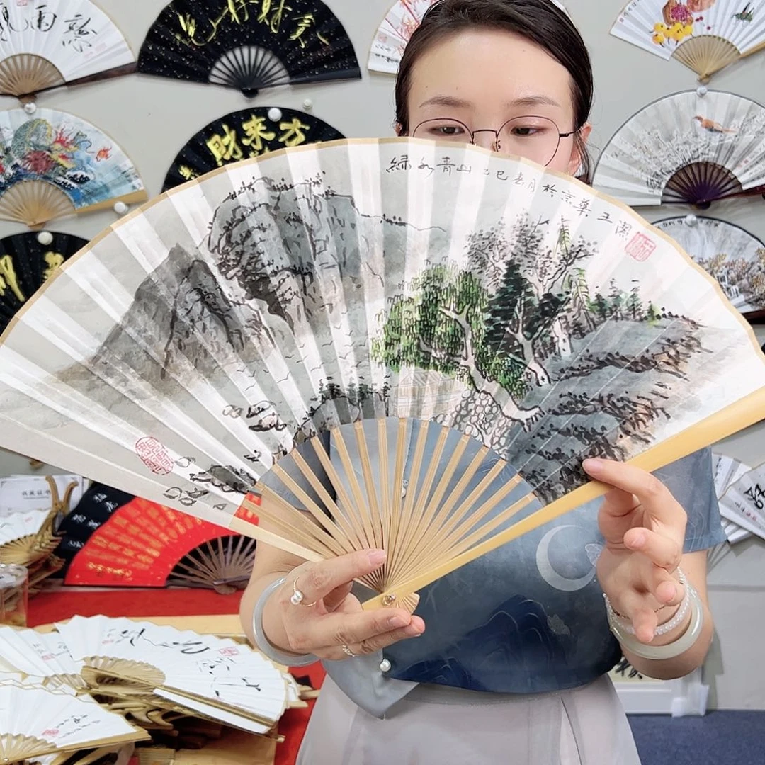 书法书法 95寸玉竹 手写手绘 默认粘好