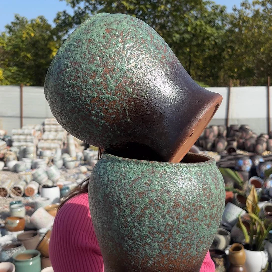 口径18高度22两个牛油果新品