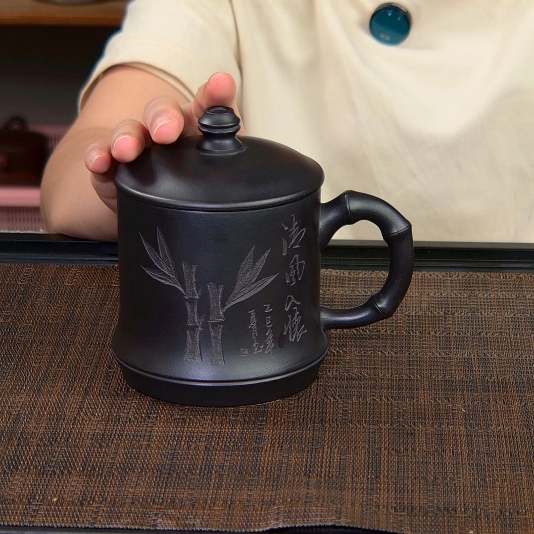 茶杯紫砂高货放漏