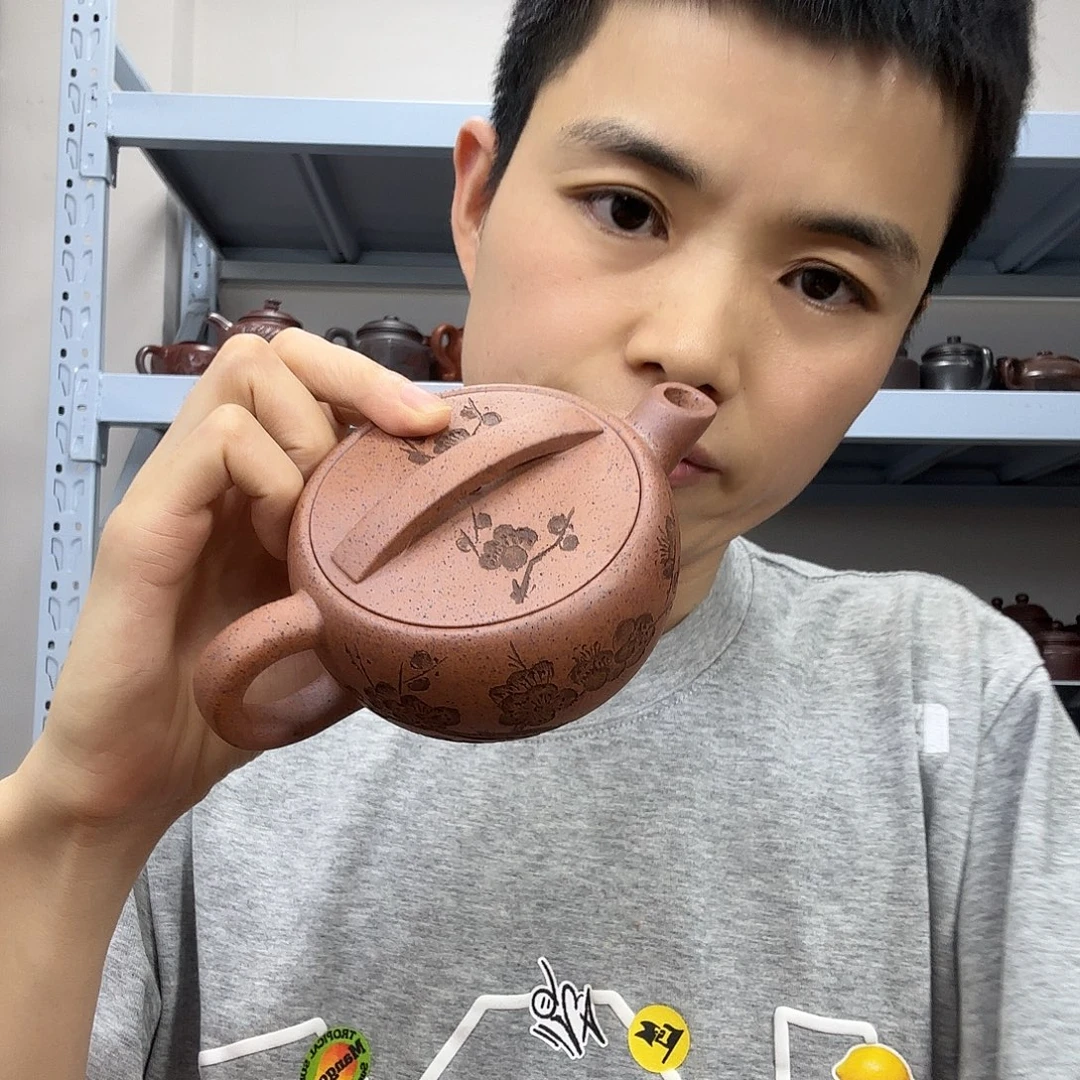 紫砂茶壶民间手艺人全手工制作