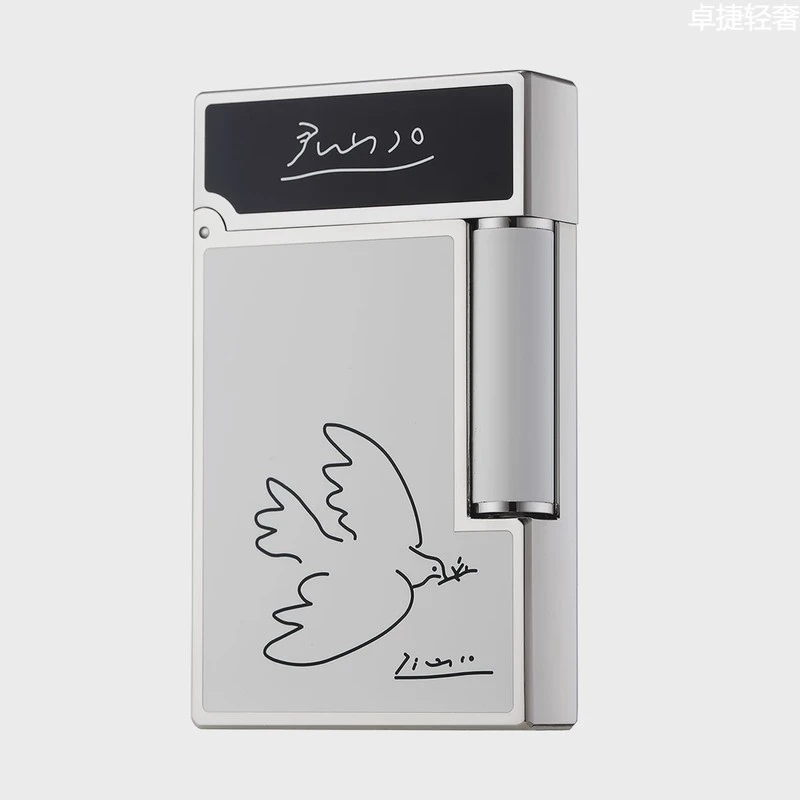 轻奢法国都派朗声毕加索和平鸽打火机限量正品男纯铜送礼商务高端