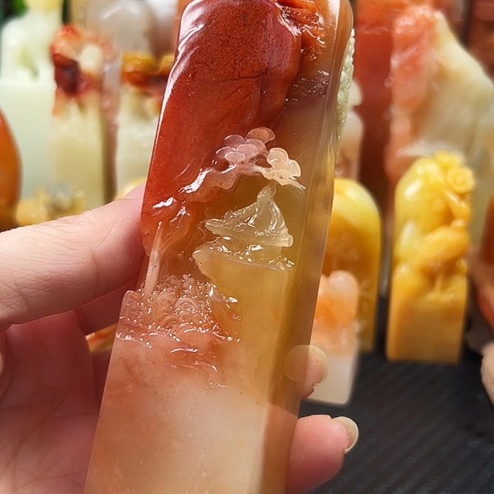 寿山石印石寿山石篆刻章