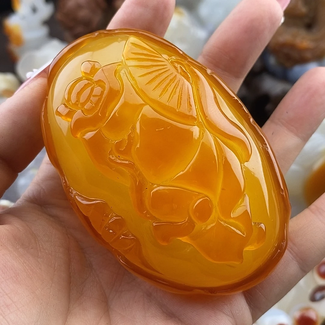 关***冒玛瑙未镶嵌手饰玛瑙