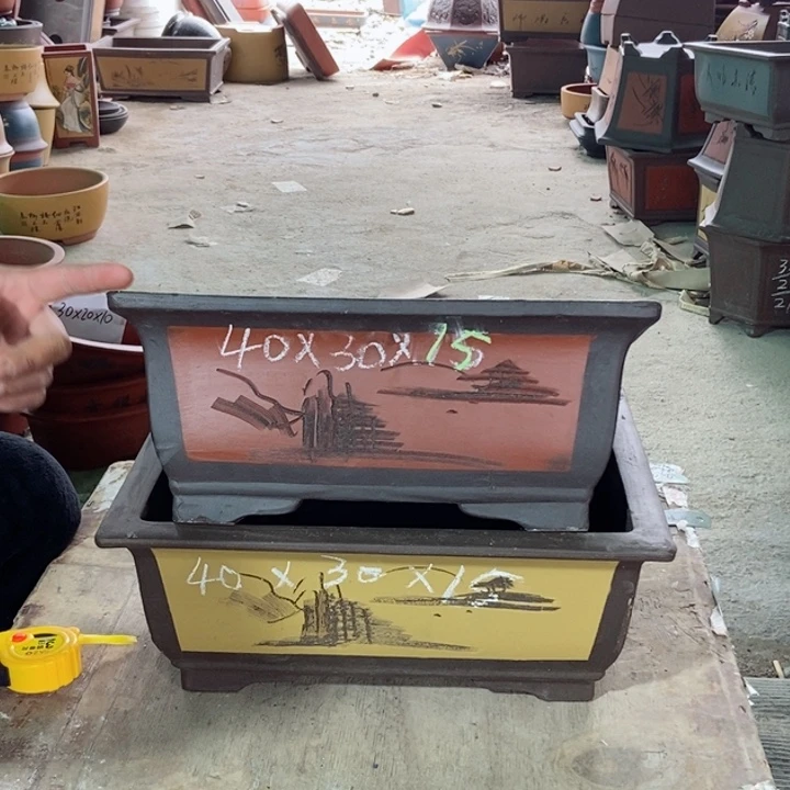 紫砂花盆紫砂紫砂