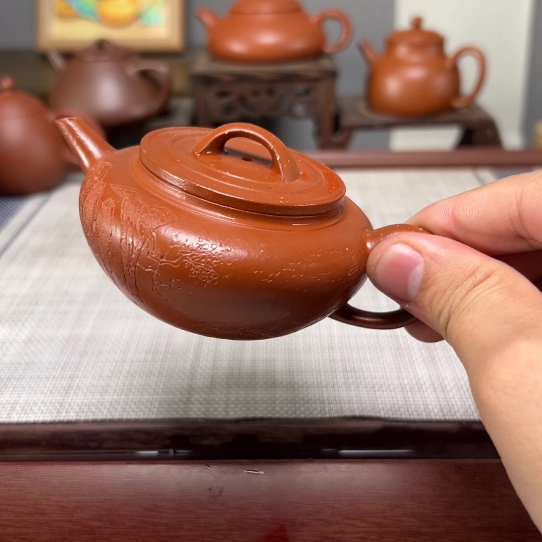 周***来壶紫砂正品无瑕疵款