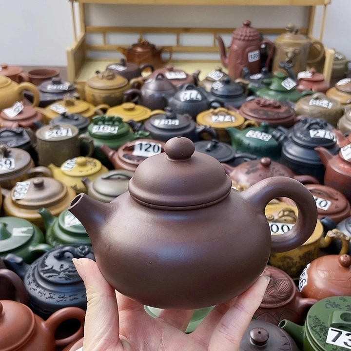 茶壶紫砂紫砂微瑕