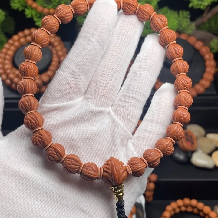 桃核吊坠精品小凤羽