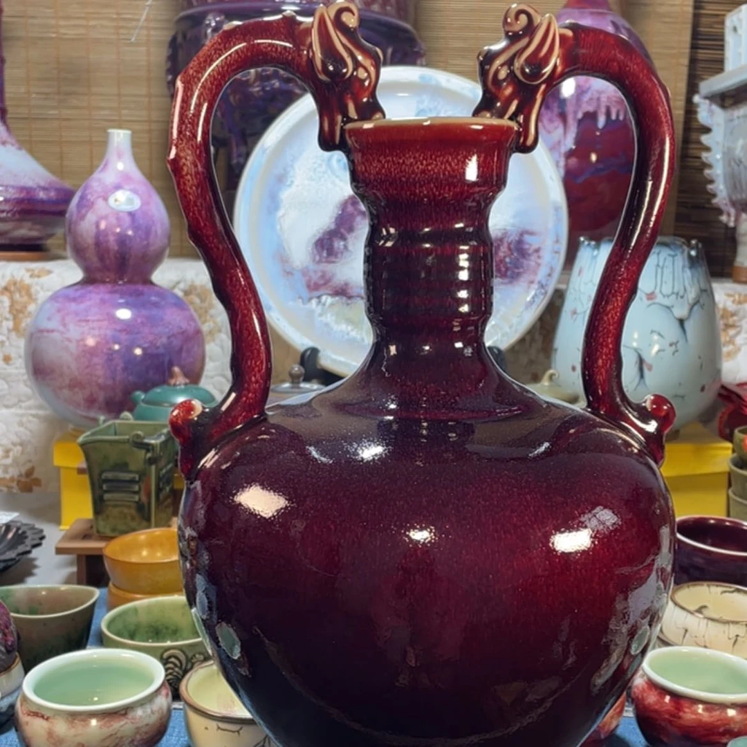 【闪购商品】摆件双龙尊。。。。。