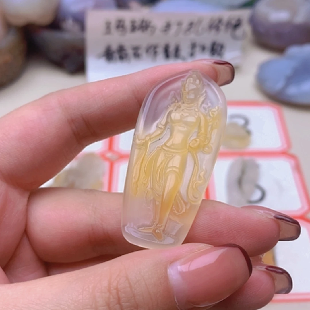 【闪购商品】玛瑙/玉髓未镶嵌珠宝半成品风*