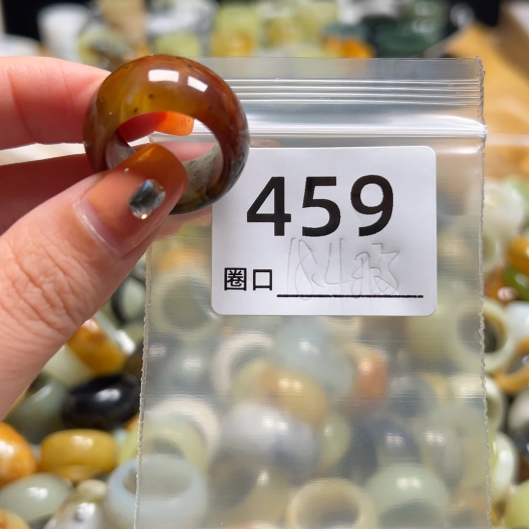 蛋***记蛇纹石玉未镶嵌戒指