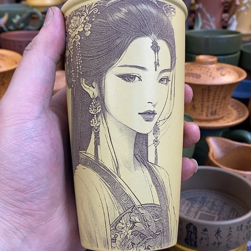 【闪购商品】紫砂杯子宜兴全手工紫砂杯