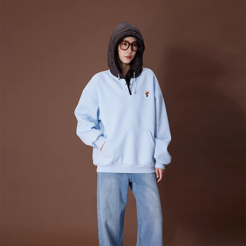 ATUMU卫衣系列 秋冬上新 丨长袖连帽时尚宽松套头上衣AT482