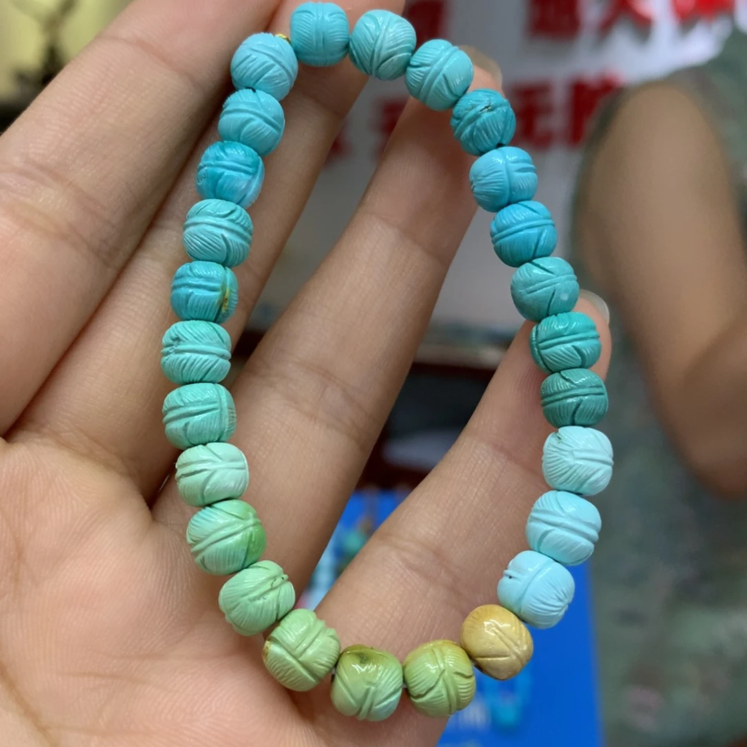 绿松石未镶嵌单圈