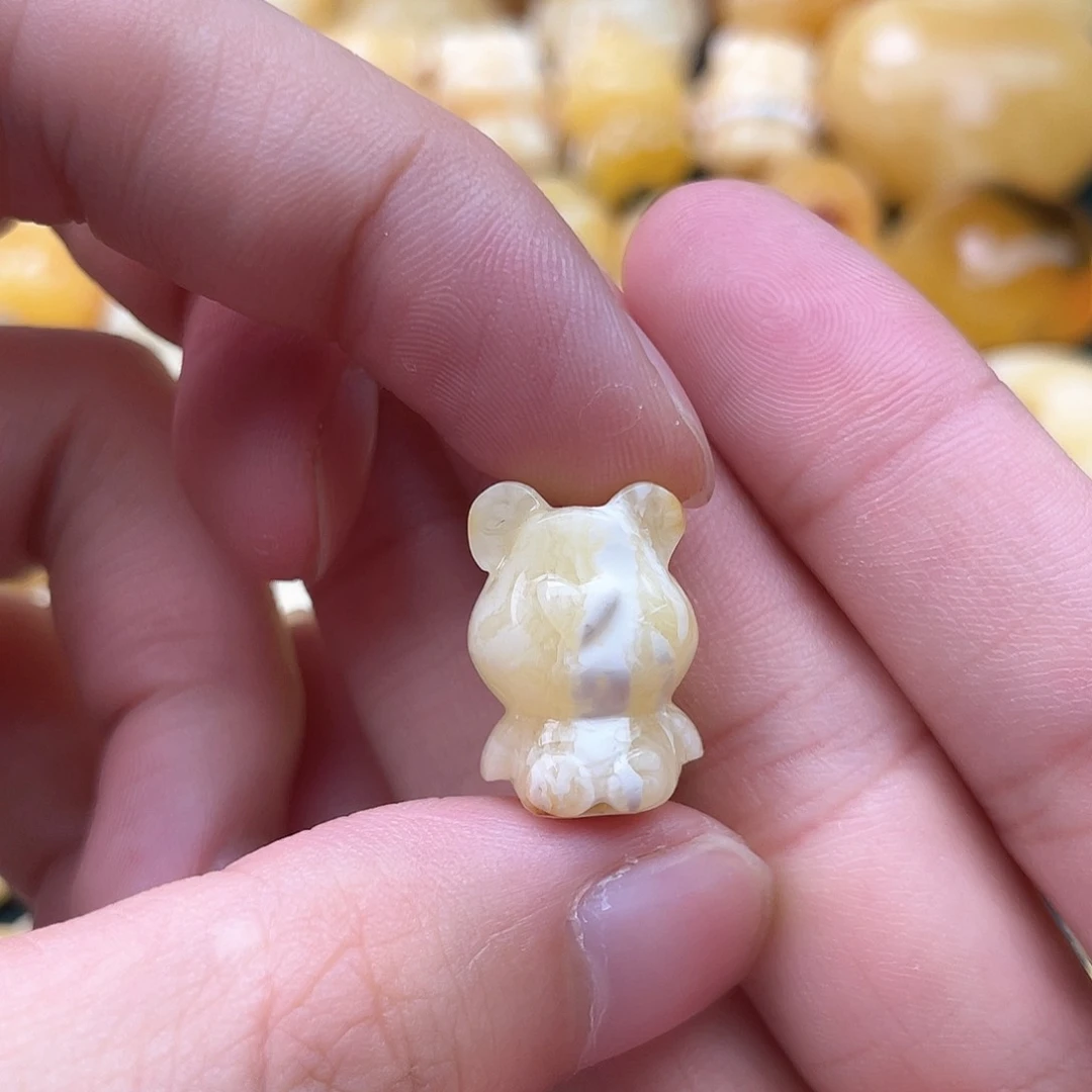 未镶嵌琥珀裸石蜜蜡