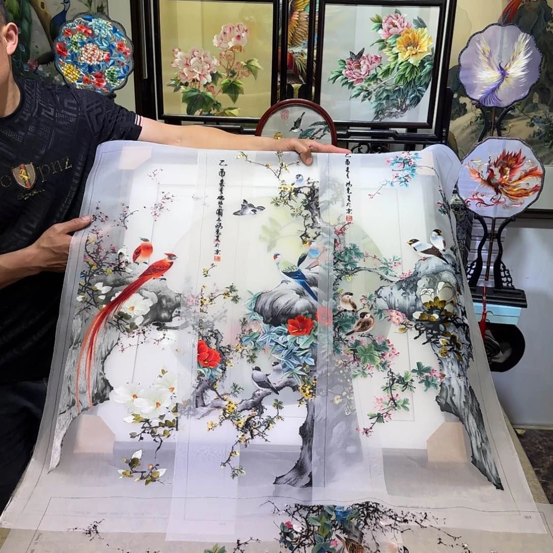 刺绣刺绣工艺精湛