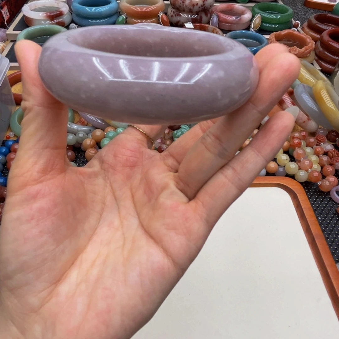 石英质玉未镶嵌圈口59