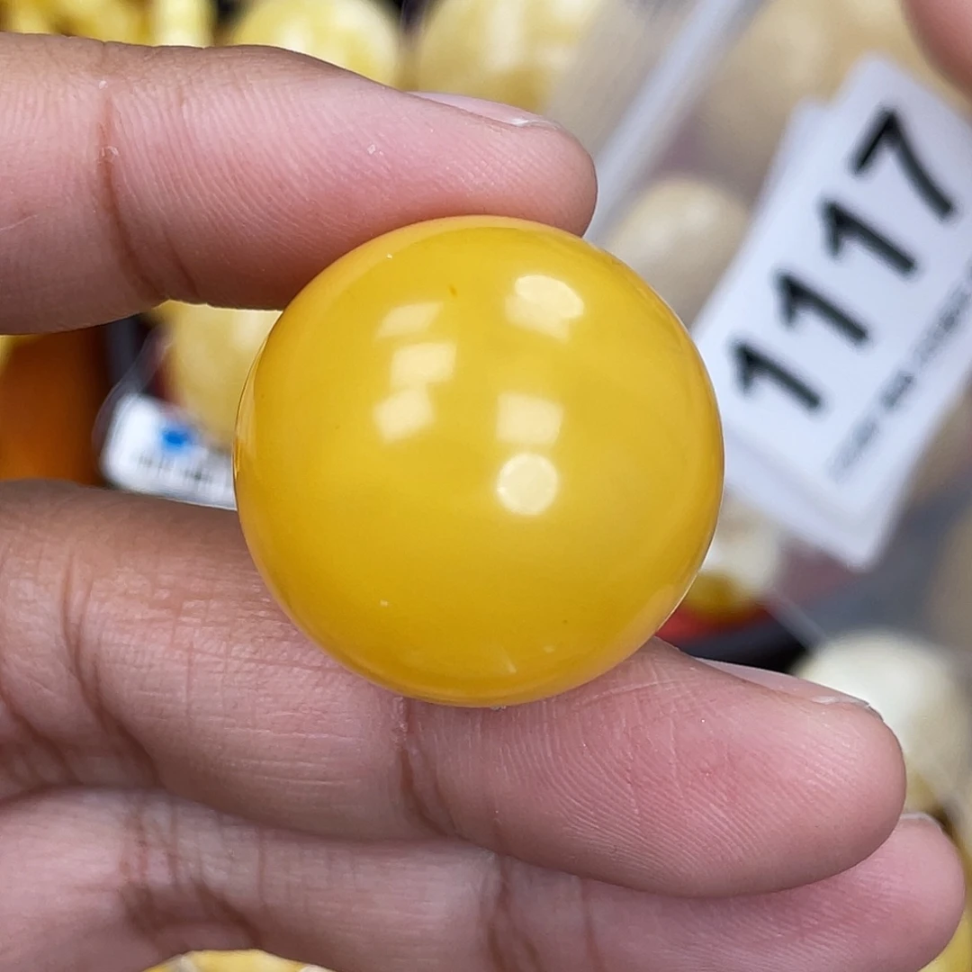 蜜蜡未镶嵌珠宝奇石沁色26