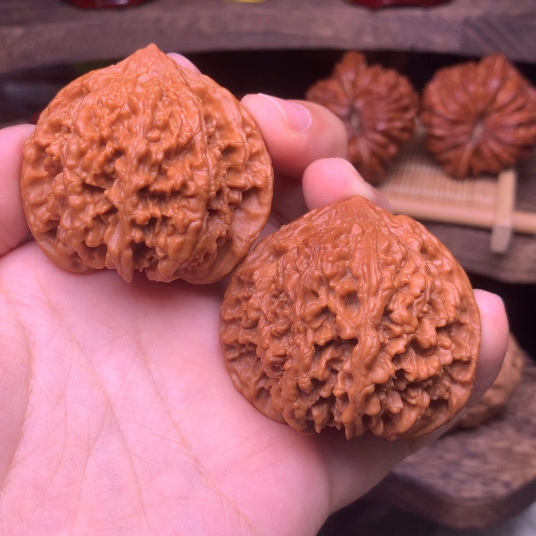 心***在把件文玩核桃45满天星全品