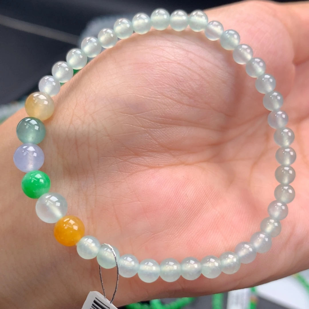 未镶嵌手链翡翠卡