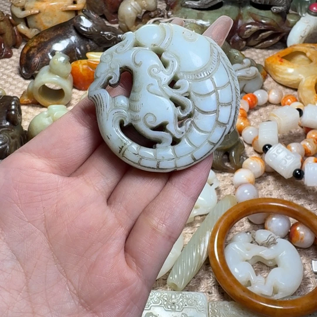 白玉菩提吊坠挂件