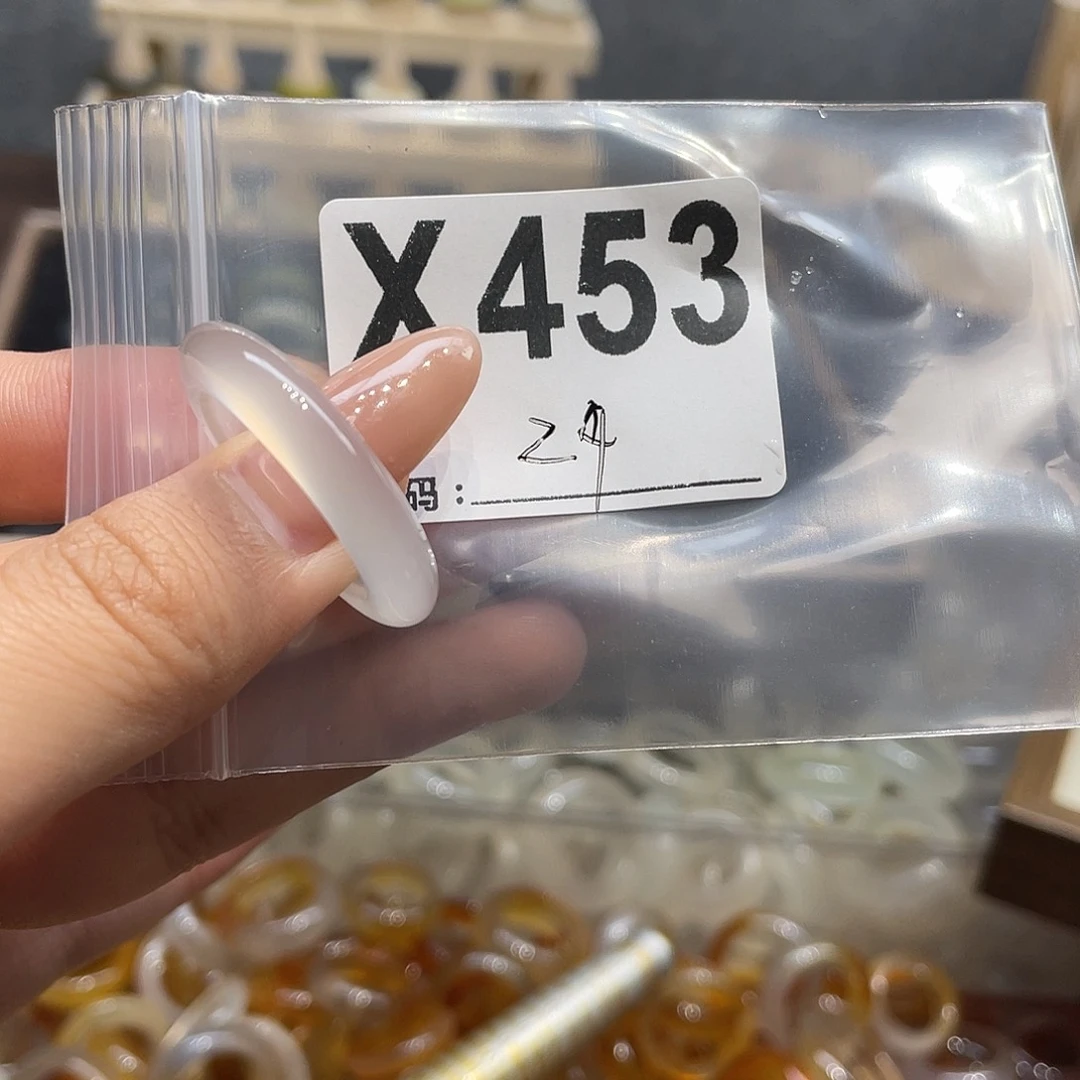 玛瑙/玉髓未镶嵌戒指453