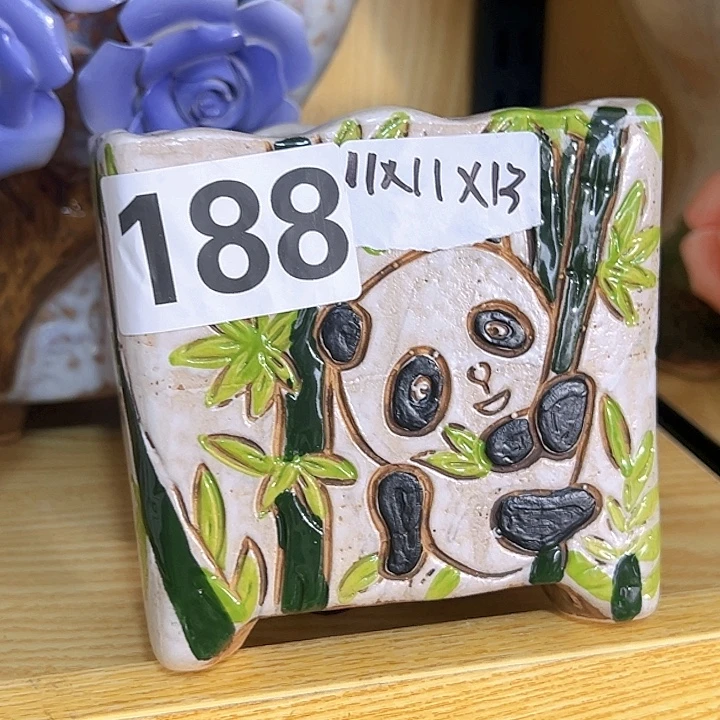 陶瓷多肉花盆满15包邮