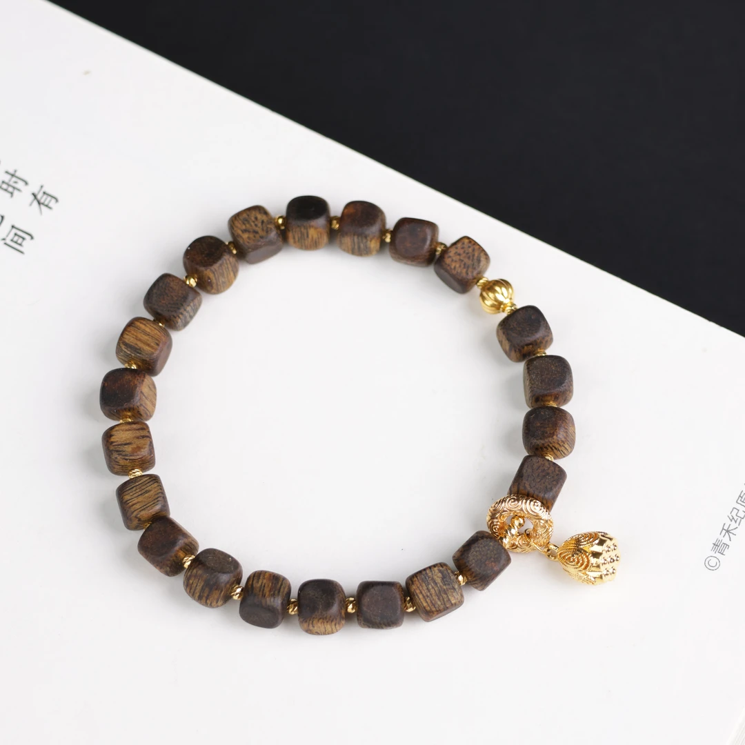 春风 | 原创设计精品99分沉水棋楠沉香手串
