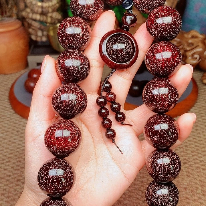 檀香紫檀（小叶紫檀）桃2.5手持