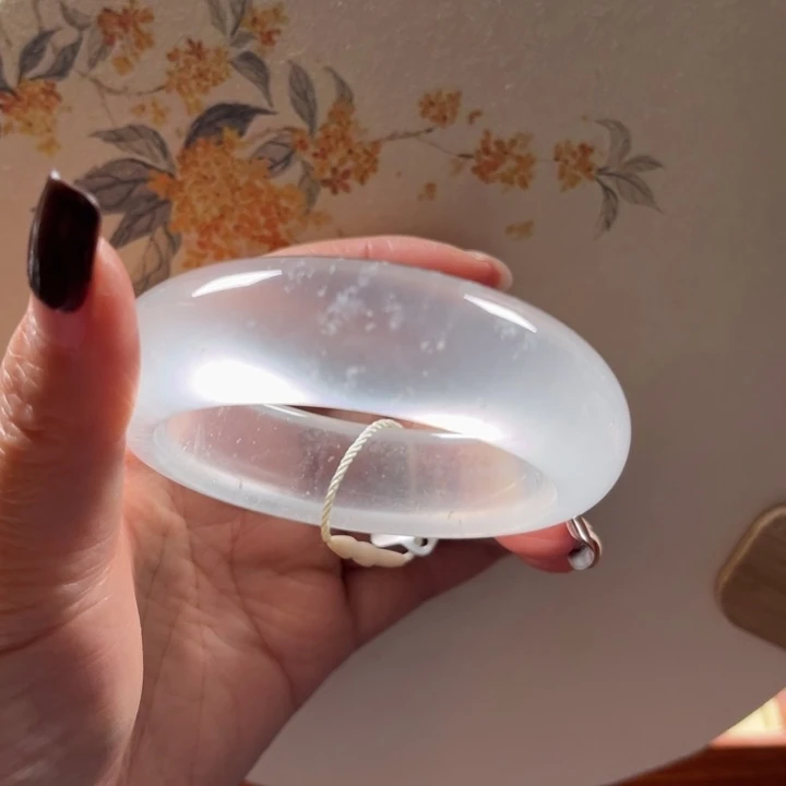 石英质玉未镶嵌手镯53-54