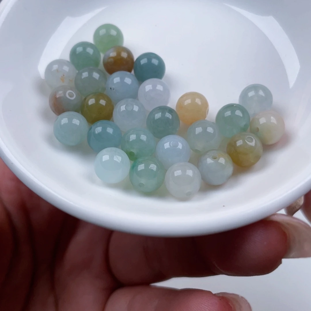 翡翠散珠卡7.8,26颗29