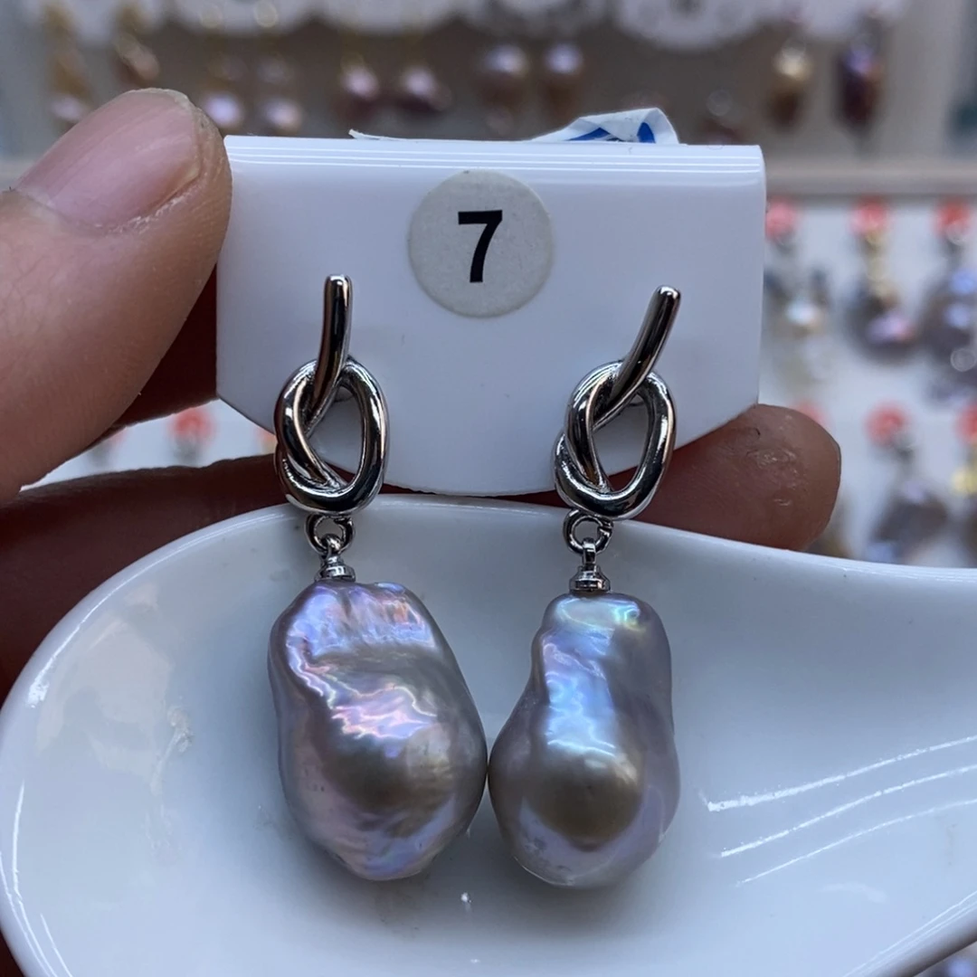 未镶嵌美丽哦哦哦淡水珍珠