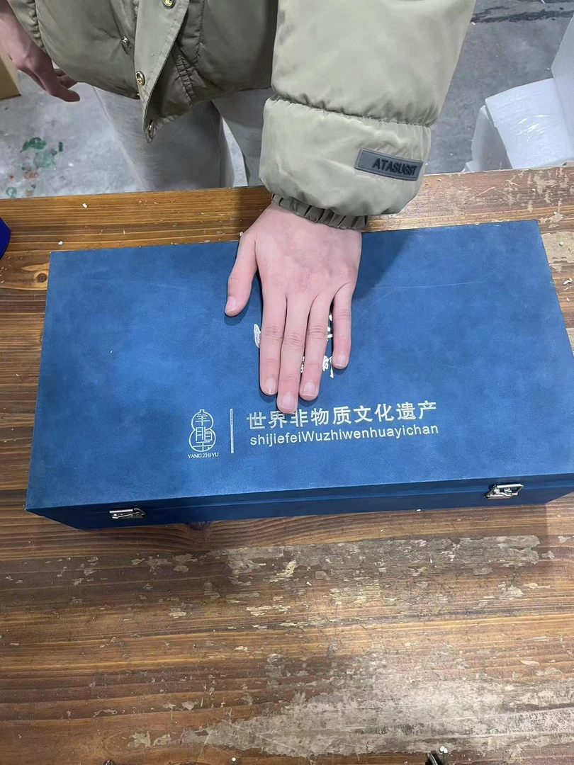 [礼盒装】高端羊脂玉瓷柿柿如意盖碗六杯送礼家用