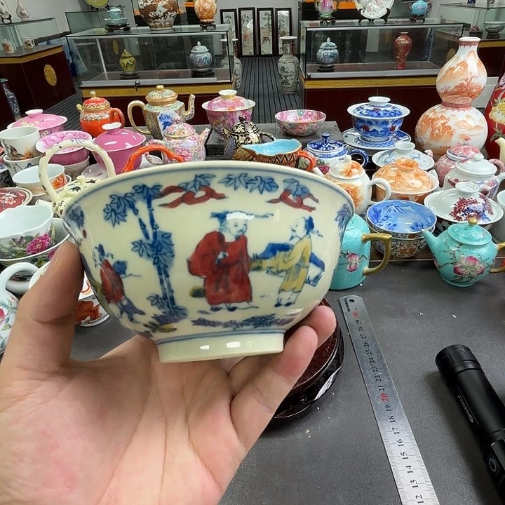 摆件景德镇陶瓷老厂瓷55