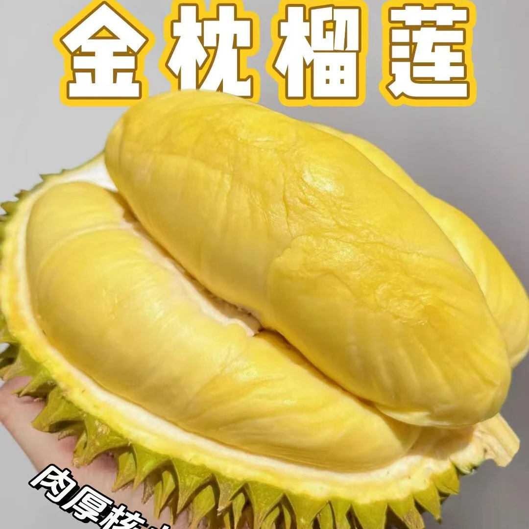 【吉林榴莲小时达】新鲜泰国金枕榴莲一盒320克左右软糯甜核小金枕泰国